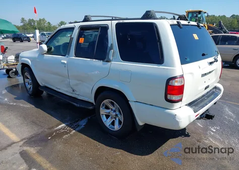 2004 Nissan Pathfinder Le Platinum from USA, damaged, VIN JN8DR09X54W808603
